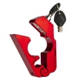 thumbnail image 1 of Red Universal CNC de aluminio motocicleta manillar bloqueo antirrobo seguridad llaves para motocicleta ATV Scooter Zulema Seguridad de bloqueo de agarre de motocicleta, 1 of 8