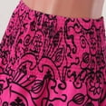 thumbnail image 2 of Aayomet Pleated Skirts For Women Women's Summer Elastic High Waist Boho Maxi Skirt Casual Drawstring A Line Long Skirt,Hot Pink Medium, 2 of 5