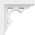 thumbnail image 3 of 3 1/2"W x 7"D x 7"H Standard Sheridan Architectural Grade PVC Bracket, 3 of 11