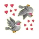 thumbnail image 2 of Uuiauoio Valentines Day Glows Stickers Patterns Stickers Window Clings, Hearts Roses Heart Window Decals Happy Valentine's Day Decor, 2 of 6