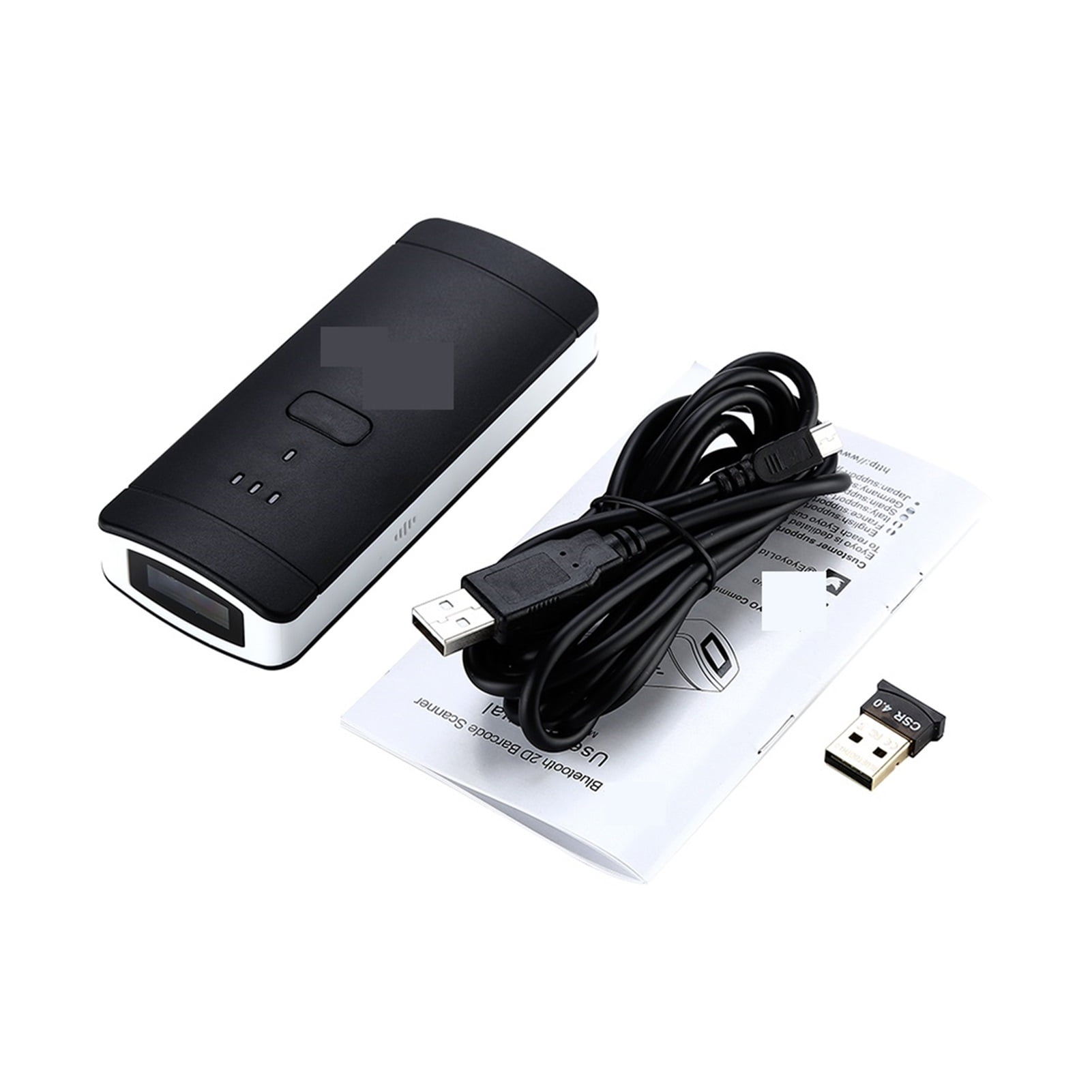 Wireless 2D Scanner 1D 2D PDF417 QR Code Pocket Wireless Barcode Scanner ,Easy to Operate