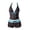 Light Blue, variant on Y2k Bikini Set Cute Polka Dot Tankini Y2k Bathing Suit 2000s Halter Top Swimsuit 2 Piece Grunge Vintage Bikini(Black,L)