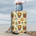thumbnail image 7 of Hirioo Cute Owls for Elasticity Suitcase Cover (No luggage Included) Durable Luggage Protector Fits 18-32 Inch Luggage-X-Large, 7 of 7