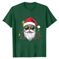 thumbnail image 2 of Tops para hombre, blusas y camisas de manga corta con cuello redondo para hombre, camiseta informal con cuello redondo y estampado para hombre, blusa de manga corta, blusa de poliéster para hombre, 2 of 4