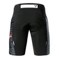 thumbnail image 3 of Santic Mens Cycling Shorts Road Bike Shorts Mens Padded Biking Shorts Breathable Black L, 3 of 7