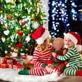 thumbnail image 3 of Christmas Tree Skirt Plush Christmas Tree Skirt  Christmas Tree Mat Washable, 3 of 8