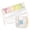 E, variant on 2 Piece Preppy Patch Clear Cosmetic Bag Set, Transparent PVC Toiletry Storage Pouch Travel Makeup Organizer for Women，J