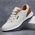 thumbnail image 5 of Men's Large Size Heavy-Duty Sneakers - Upper & PVC Sole, Casual Wear - Breathable for swollen Feet (Big & Tall) Low-Top Lace-Up Running/Gym/Shoe - Cushioned Comfortable for Athletic Training, 5 of 5