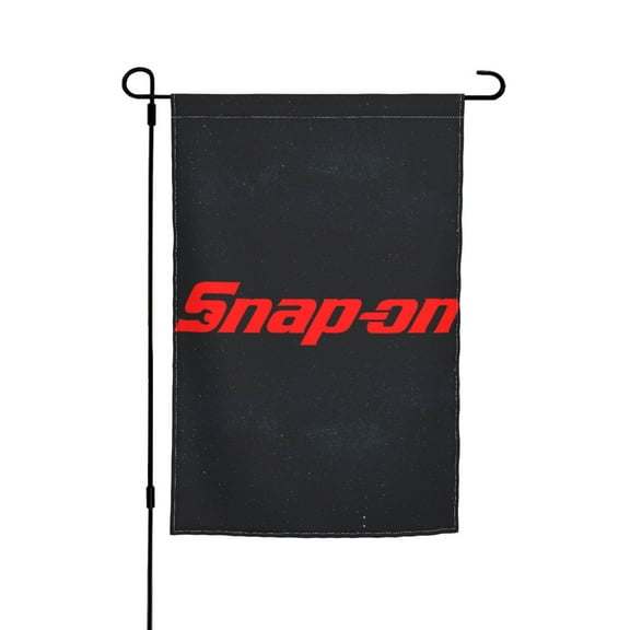 Snap-On Logo Garden Flag 12x18 Inch Indoor Balcony Courtyard Outdoor Decorative Flag