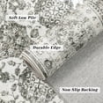 thumbnail image 5 of BERTHMEER 5'x7' Persian Area Rugs for Living Room Gray Rugs Kitchen Bedroom Office Farmhouse Vintage Retro Distressed Oriental Rugs Machine Washable non-slip, 5 of 9
