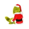 thumbnail image 2 of FUN Costumes Grinch Santa Claus Fancy-Dress Costume for Infants with Green Faux Fur, Baby 0-6 Months, 2 of 3