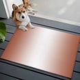 thumbnail image 3 of 2x3 Ft Entryway Area Rug, Dark Orange Ombre Kitchen Rug Runner Washable Floor Mat, Modern Gradient Abstract Art Non Slip Indoor Door Mat Throw Carpet for Bathroom Living Room Bedroom, 3 of 8