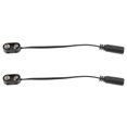thumbnail image 1 of ELAYARD 2Pcs Music Instrument Connection Effector Battery Cable Black PVC For Musicians, 1 of 7