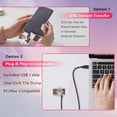 thumbnail image 3 of Yhaizhuy 32GB Mini Thumb Digital Camera,180° Flip Screen,1.47" Ips Flip Screen Retro Ultra-Portable Keychain Digital Camera,Brown, 3 of 9