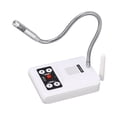 thumbnail image 3 of Interphone de Bureau 80dB Volume Réglable 5W Système de Communication Sans Fil avec Microphone Prise EU, 3 of 8