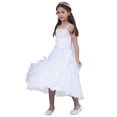thumbnail image 2 of YONGHS Flower Girls Dress Wedding Bridesmaid Gown Formal Maxi Long Dresses, 2 of 7