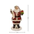 thumbnail image 7 of Dolstice Christmas Santa Claus Figurines, Standing Santa Claus Figure with Wish List Scroll and Gift Boxes, Gifts for Winter Home Table Xmas Party, 7 of 7