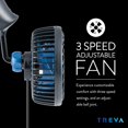 thumbnail image 4 of Ventilador Treva de 3.5 pulgadas con ventosa de 3 velocidades, alimentado por USB, negro, 4 of 8