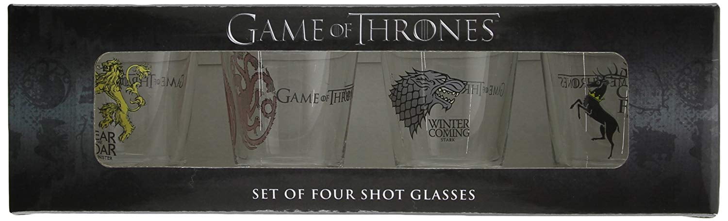 Game Of Thrones Sigil Shotglass Set Walmart Com