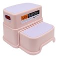 thumbnail image 2 of Toddler Step Stool, Children's Footstool Smoother Edges  For Toilets Green,Pink, 2 of 8