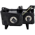 thumbnail image 2 of For Isuzu i-290/i-370 2007 2008 Headlight Assembly Driver Side | Composite | With Black Bezel | Replacement For GM2502234 | 20766569, 2 of 7