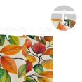 thumbnail image 5 of Yayeee Shower Curtain with Hooks 72"x72" Waterproof Fabric Bathroom Hanging Decor, Beige Leaves, 5 of 5