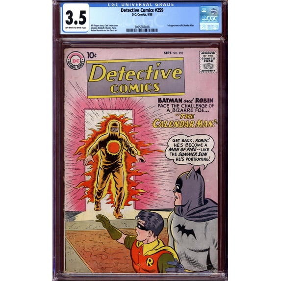 Detective Comics #259 - CGC 3.5 Comic Book