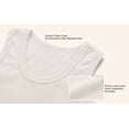thumbnail image 5 of TEAJOPSUU 2 Pack Kids Tank Tops Unisex Boys Girls Ribbed Round Neck Sleeveless Workout Shirt Summer Solid Color Basic Tops 2-14 Years White, 5 of 7