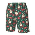 thumbnail image 4 of Logiee Santa Claus Print Mens Swim Trunks Quick Dry Board Shorts,Breathable Hawaii Beach Shorts Swimwear Bathing Suits-Medium, 4 of 6