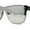 Black Grey / Silver Mirror, variant on Kush Premium Mens Shield Horn Rim Mirror Lens Sunglasses Black Blue Mirror