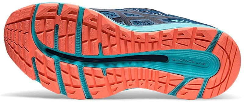 hará Milímetro Querer ASICS Women's Gel-Cumulus 21 GTX Running Shoes, Blue/Midnight, 9 B(M) US -  Walmart.com