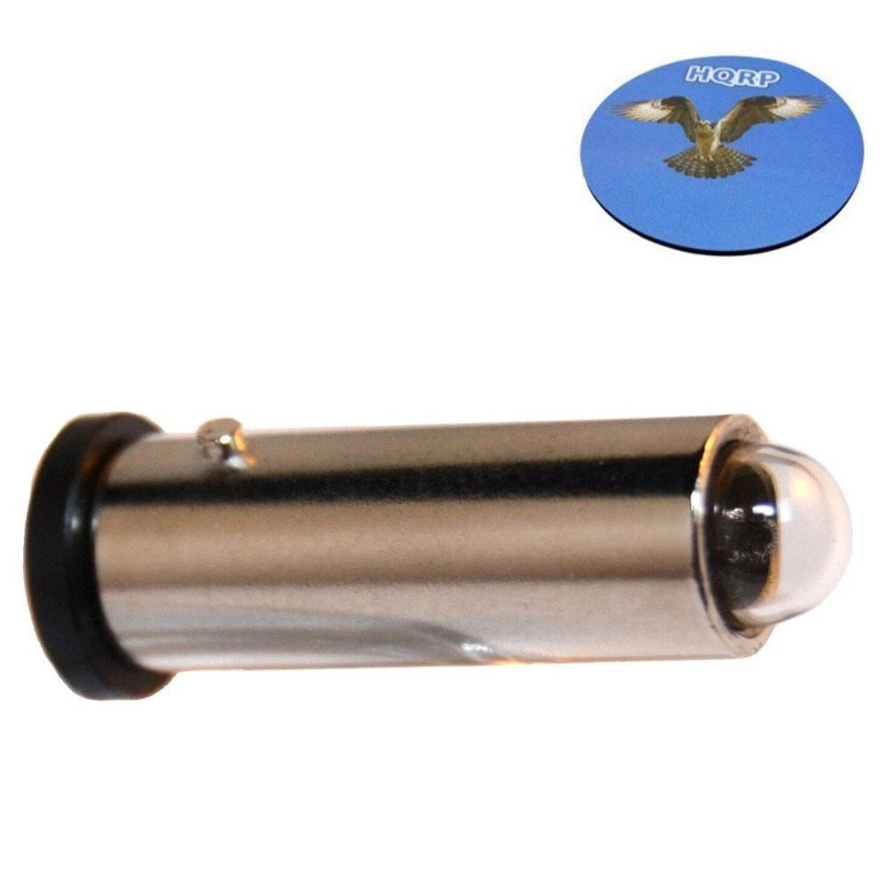 HQRP 3.5V 0.72A 2.5W T 6mm shape Lamp Bulb for Welch Allyn WA03000 WA
