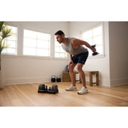Set of Two NordicTrack 55 lb. Adjustable Dumbbells