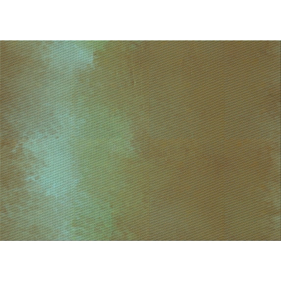 Ahgly Company Machine Washable Indoor Rectangle Transitional Oak Brown Area Rugs, 2' x 4'