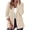 Beige, variant on Blazers for Women Business Casual Outfits Work Fall Clothes Breasted Notch Lapel, Long Sleeve, Gold Button, Fitted, Open Front Suit Jackets, Pockets, Dressy Professional Office Blazer