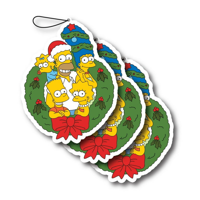 PSD Hanging Air Freshener Simpson Szn 3 PK - Walmart.com
