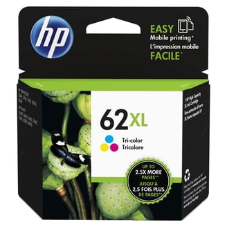 HP 62XL Tri-color High-yield Ink, 415 Pages, Compatible with HP