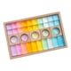 thumbnail image 4 of Juego de bloques de cubos para niños, bloques de construcción con caja de almacenamiento de madera, juego educativo de apilamiento suave, cubos acríli, 4 of 9