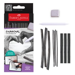 Faber-Castell Black Edition Charcoal Sketch Set