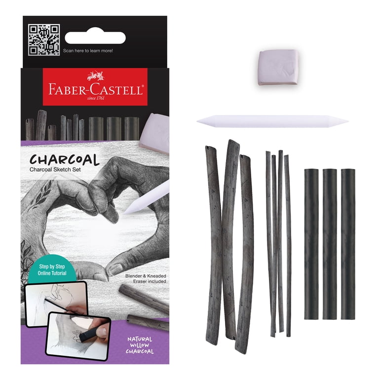 Faber-Castell Black Edition Charcoal Sketch Set photo 1