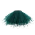 thumbnail image 2 of Skirts for Women Carnival Dance Party Holiday Party Tutu Ballet Casual Comfortable Womens Skirt Green XL, 2 of 4