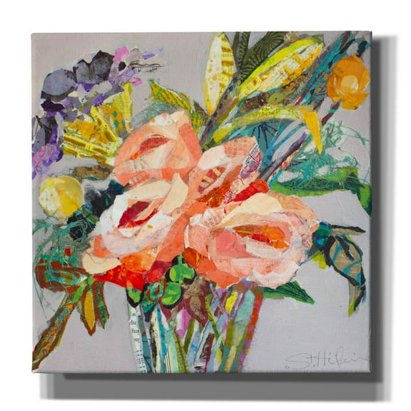 Epic Graffiti 'Sweet Mexico' by St. Hilaire Elizabeth, Canvas Wall Art, 12"x12"