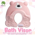 thumbnail image 2 of Baby Bath Visor MARS BABY Adjustable Pink Shower Cap, 2 of 6