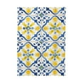 thumbnail image 2 of Ryvnso Bohomia Blue and Yellow Rectangle Table Cloth Tablecover Dinning Tablecloth 54"x54", 2 of 8