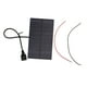 thumbnail image 4 of Paneles solares de bricolaje de silicio monocristalino, paneles solares de bricolaje de silicio monocristalino de 1,5 W 5 V Diseño fácil de usar del panel solar en V, 4 of 8