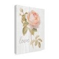 thumbnail image 2 of Trademark Fine Art 'Garden Rose on Wood Love' Canvas Art by Danhui Nai, 2 of 3