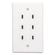 thumbnail image 2 of Receptáculo USB, Receptáculo USB de 6 puertos Toma de carga USB Toma de pared USB Compacto y liviano, 2 of 8