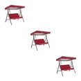 thumbnail image 3 of Yuarrent Cubierta de asiento abatible, toldo impermeable para sombra de sol, hamaca para patio exterior, Protector de toldo de repuesto a prueba Rojo 3Conjunto, 3 of 6