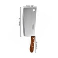 thumbnail image 2 of Hachuela de Cocina 7.6'' 19 cm Acero Inoxidable Tramontina 22872/008 Tramontina 22872/008, 2 of 2