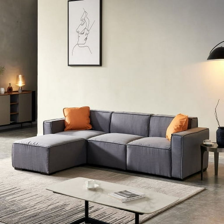 Sectional Pillow Combos for L Shape Sofas